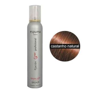 BROAER ESPUMA COR CASTANHO NATURAL 200ML