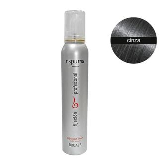 ESPUMA COR CINZA 200ML BROAER