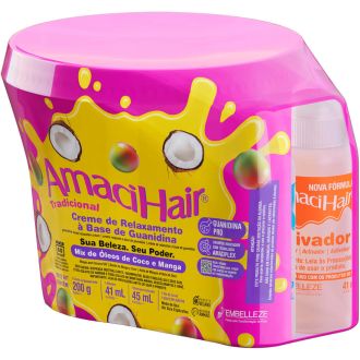 AMACIHAIR GUANIDINA BASED RELAXER CREAM 210G