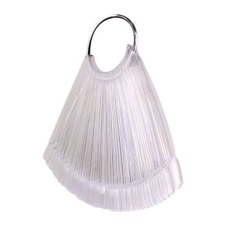 PURPLE MOSTRUÁRIO TRANSPARENTE 50TIPS COM ARGOLA