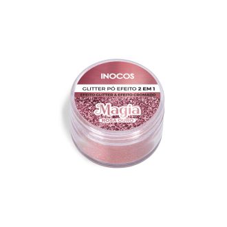 INOCOS PÓ GLITTER 3G MAGIA ROSA