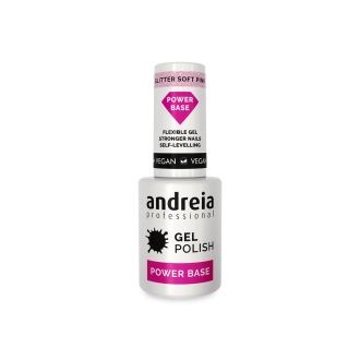 ANDREIA POWER BASE GLITTER SOFT PINK