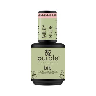 PURPLE BIB BUILDER IN BOTTLE MILKY NUDE 15ML