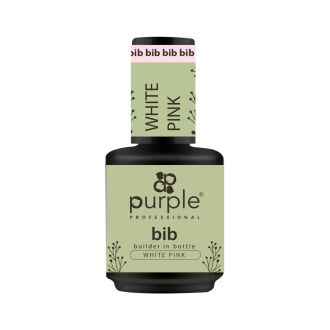 PURPLE BIB BUILDER IN BOTTLE WHITE PINK 15ML