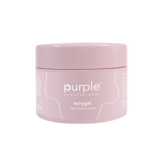 PURPLE ACRYGEL MILKY WHITE OPACK 100G
