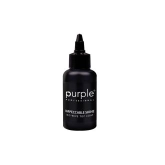 PURPLE IMPECCABLE SHINE NO WIPE TOP COAT 50ML