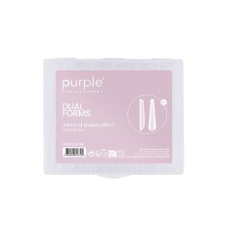 PURPLE DUAL FORMS ALMOND SNAKE EFFECT (120UNI)