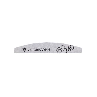 VICTORIA VYNN NAIL FILE 180/240 WHITE CRESCENT