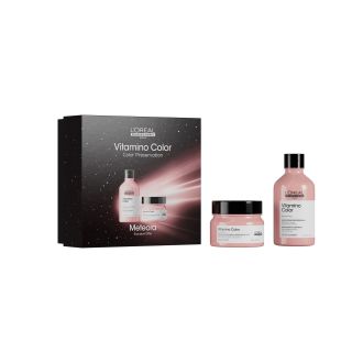 LOREAL KIT VITAMINO COLOR SHAMPOO 300ML+MÁSCARA 250ML