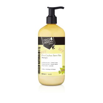 REAL NATURA PRO-CACHOS SEM NÓS SHAMPOO 500ML
