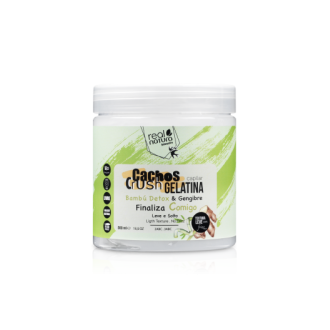 REAL NATURA GELATINA CAPILAR CACHOS CRUSH BAMBU&GENGIBRE 500ML