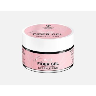 VICTORIA VYNN EASY FIBER GEL SPARKLE PINK 15ML