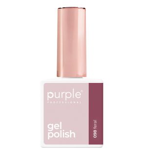 PURPLE GEL POLISH 098 FERAL 10ML