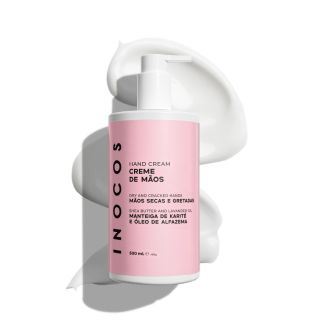 INOCOS CREME DE MÃOS MANTEIGA DE KARITE E ÓLEO DE ALFAZEMA 500ML