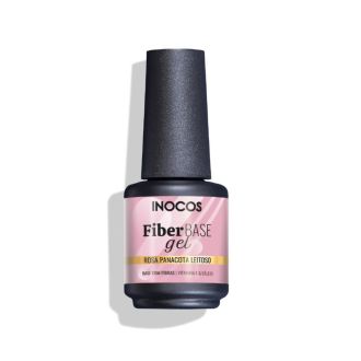 INOCOS FIBER BASE COVER ROSA PANACOTA LEITOSO 15ML