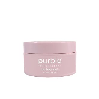 PURPLE CLASSIC BUILDER GEL GLASS CLEAR 250GR