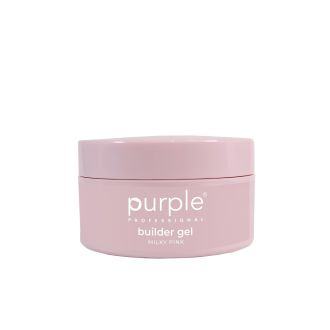 PURPLE CLASSIC BUILDER GEL MILKY PINK 250G
