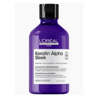 LOREAL KERATIN ALPHA SLEEK SHAMPOO 300ML