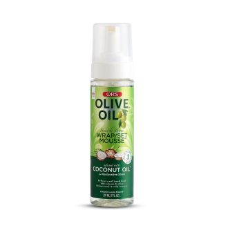 ORS OLIVE OIL WRAP MOUSSE COCONUT 207ML