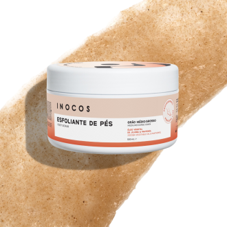 INOCOS ESFOLIANTE DE PES 500ML GRAO MEDIO/GROSSO 