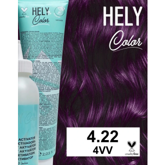HELYCOLOR KIT COLOR CREAM N.4.22 4VV