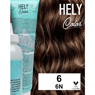 HELYCOLOR KIT COLOR CREAM N.6 6N