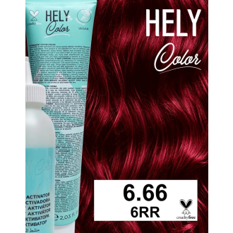 HELYCOLOR KIT COLOR CREAM N.6.66 6RR