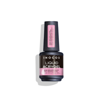 INOCOS LIQUIDO ACRYGEL ROSA BRILHOS SUAVES 15ML