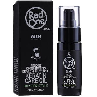 RED ONE OLEO PARA BARBA E BIGODE KERATIN 50ML