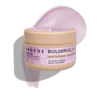 INOCOS BUILDER GEL SHIMMER LAVANDA LEITOSO 50G MV
