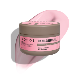 INOCOS BUILDER GEL CREAMY ROSA LEITOSO 50G