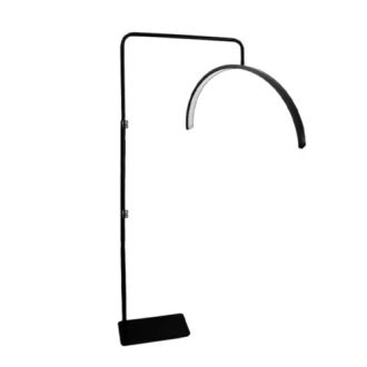 LAMPADA MOOLIGHT LED 180CM PRETA COM PÉ