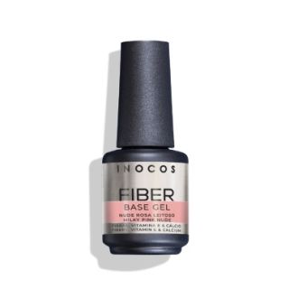 INOCOS FIBER BASE COVER NUDE ROSA LEITOSO 15ML