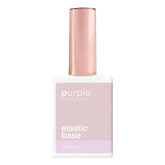 PURPLE ELASTIC BASE MILKY PINK 15ML