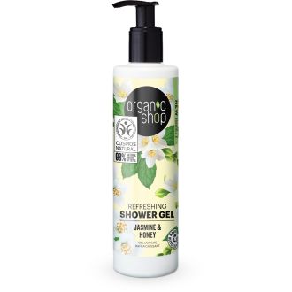 ORGANIC SHOP GEL BANHO REFRESCANTE JASMIN E MEL 280ML
