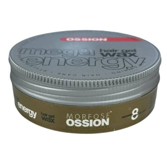 OSSION HAIR GEL WAX MEGA ENERGY GOLD FORÇA 8 175ML