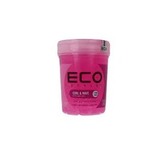 ECO STYLER STYLING GEL CURL&WAVE PINK 32OZ