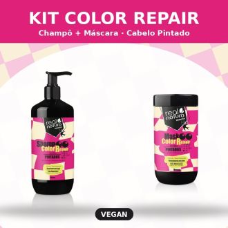 REAL NATURA KIT COLOR REPAIR SHAMPOO 500+MASCARA 1KG