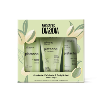LABOTRAT PACK ESFOLIANTE+HIDRATANTE+BODY SPLAH DIA A DIA PISTACHIO 