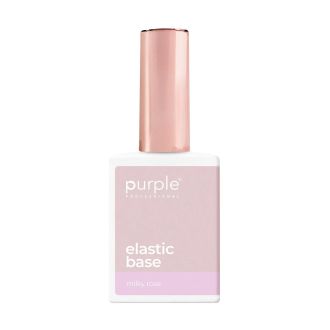 PURPLE ELASTIC BASE MILKY ROSE 15ML