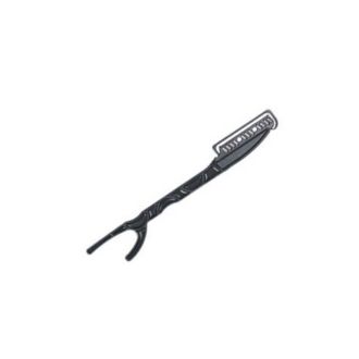 NAVALHA DESCARTAVEL PLASTICO 50UN