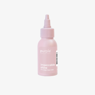 PURPLE IMPECCABLE SHINE NO WIPE TOP COAT 60ML