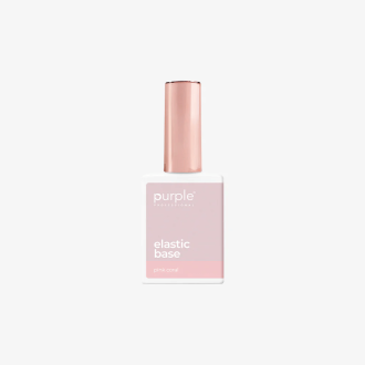 PURPLE ELASTIC BASE PINK CORAL 15ML