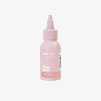 PURPLE FIBER BASE COVER BEIGE 60ML