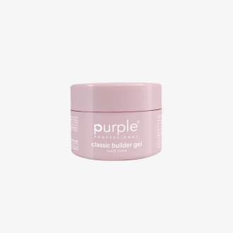 PURPLE CLASSIC BUILDER GEL GLASS CLEAR 15G