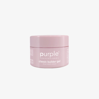 PURPLE CLASSIC BUILDER GEL MILKY WHITE OPACK 15G