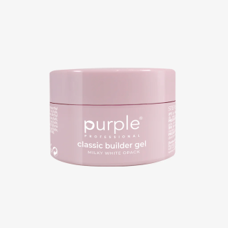 PURPLE CLASSIC BUILDER GEL MILKY WHITE OPACK 50G