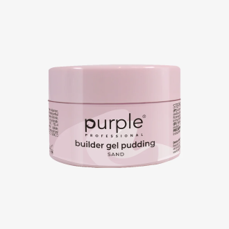 PURPLE BUILDER GEL PUDDING SAND 50GR