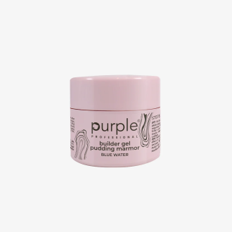 PURPLE BUILDER GEL PUDDING MARMOR BLUE WATER 15GR