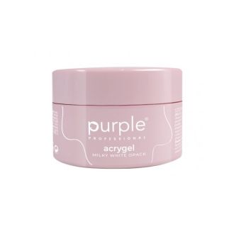 PURPLE ACRYGEL MILKY WHITE OPACK 50G